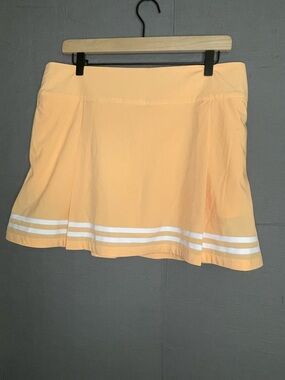 CALIA Golf Truelight Skort 15" Peach Sherbet Women’s Size 12 NWT Tennis Athletic